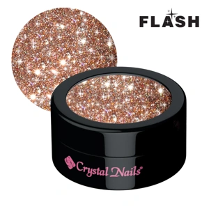 Crystal Nails Flash Glitters 2 - Rosegold főképe